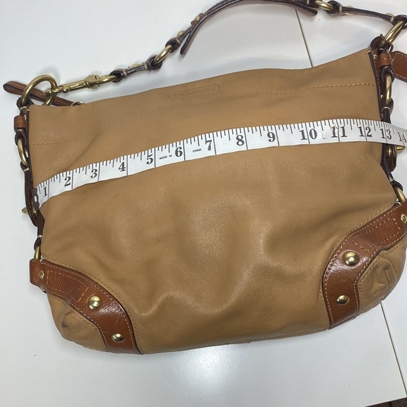 COACH Carly Bag Khaki / Tan - Picture 11 of 12